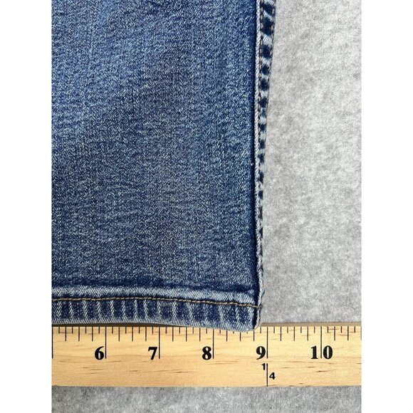 Jag Jeans Womens 20W Blue Stretch Straight Leg Denim Pants Plus Size - Picture 12 of 16